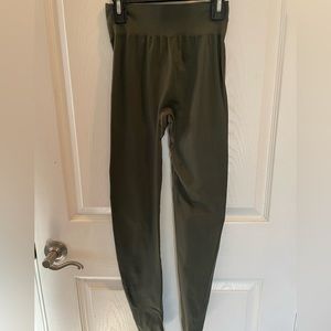 Desert Khaki Seamless Full Length Leggings